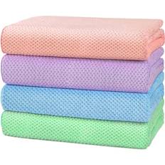 HOMEXCEL Bath Set Pack of 4 30 x 60 Inches Towel