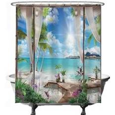 Green Shower Curtains AlwaysH Always Shower Curtain 180 x 200 cm