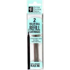 Correction Tape & Fluid Roller Ball Pen Refill 2-Pack