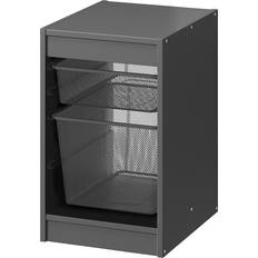Nattduksbord ikea IKEA TROFAST Grey Sängbord 34x44cm