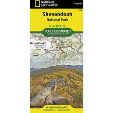 Compasses National Geographic Shenandoah Park Map