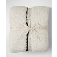 Barefoot Dreams CozyChic Sonoran Block Throw - Cream Multi Blankets