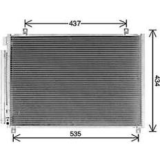 Suzuki Cooling System Ava Aircon Condenser SZ5154D For Suzuki Swift 2017