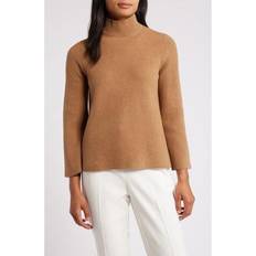 Anne Klein Sweaters Anne Klein Mock Neck Rib Sweater