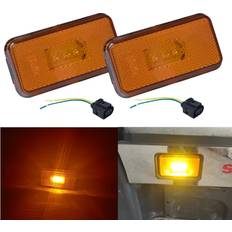 Aihontai 24v Amber E2 Led Lights + 2 Connector OEM1737413