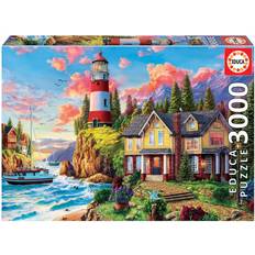 Educa Lighthouse Near The Ocean 3000 Pieces