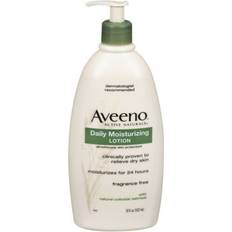 Aveeno Daily Moisturizing Body Lotion 18 oz x 2 - White
