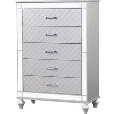 Transparent Chest of Drawers Glory Furniture Livorno G02702-D 5-drawer Chest of Drawer