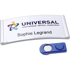 Porta biglietti da visita Avery Avery-Zweckform POL35MA66-5DR Cartellino Portanome 80 mm x 34 mm 5 pz