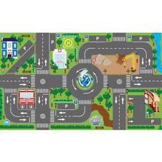 Traffic with LED Traffic Lights Play Mat