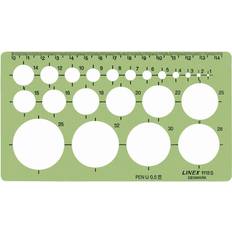 Linex Circle Template from 1-35 mm