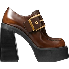 Buckle Loafers Michael Kors Colby Burnished - Luggage