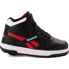 Kid's X Reebok BB4500 Mid Skate Shoe - Black/Red
