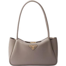 Prada Medium Leather Handbag - Clay