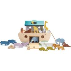 Elephant Wooden Figures Tender Leaf Noahs Ark