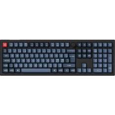 V6 Max QMK RGB Hotswap Gateron Jupiter Brown Wireless Keyboard (Nordic)