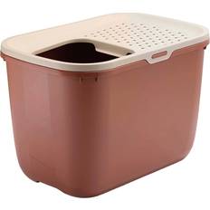 Savic Hop In Kattlåda Top Entry Tuscan Red Plast 58 x 38.5 x 39.5 cm