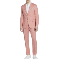 Men - Pink Suits Tommy Hilfiger Modern Fit Suit Separates Jacket - Red