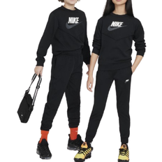 Girls - Sportswear Garment Tracksuits NIKE Older Kid's Sportswear Tracksuit - Black/White/White (FD3090-010)