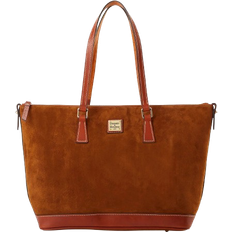 Dooney & Bourke Suede Tote - Amber