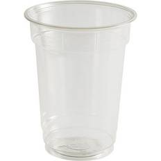 Plastic Cups Transparent 50-pack