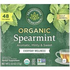 Traditional Medicinals Organic Spearmint 48 Wrapped Tea Bags 2.53 oz (72 g)