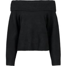 Neo Noir Jane Knit Blouse - Black