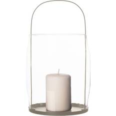 Ernst Candle Beige Lantern 30cm