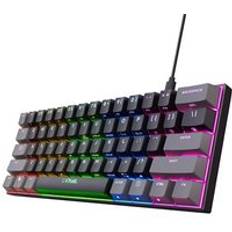 Trust GXT 867 Acira Gaming USB QWERTY UK English Black Grey