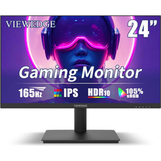 1080p monitor Fitueyes 24 Inch Gaming Monitor With 165Hz/144Hz, IPS 1MS, FHD 1080P And HDR 10