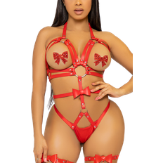 Leg Avenue Chained & Charmed Harness Teddy