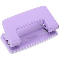 Purple Hole Punchers PATIKIL 1/4" 2 Hole Paper Punch Metal 8 Sheet Capacity - Purple