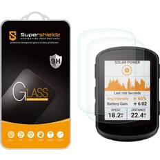 Supershieldz 2x tempered glass screen protector for garmin edge 840/ 540