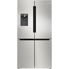 Freestanding - French Door - Ice & Water Dispenser Fridge Freezers Bosch Series 6 KFD96APEA Silver