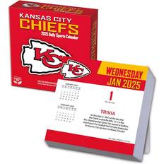 Turner Licensing NFL Kansas City Chiefs Boxkalender 2025 Desk Calendar