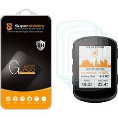 Supershieldz 3x tempered glass screen protector for garmin edge 840/ 540