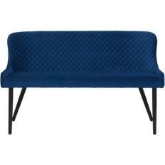 Julian Bowen Luxe Blue Banquette 143x81cm