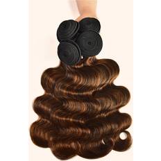 UNice Balayage Ombre Body Wave Hair with Lace Closure 1B/30 4-pack