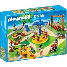 Playmobil preschool playground deals