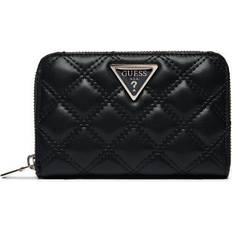 Guess Geldbörsen & Schlüsseletuis Guess Geldbörse Giully Wallet Damen SWQG87 48400 Schwarz