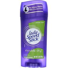 Lady Speed Stick Invisible Dry Powder Fresh Antiperspirant Deordorant 2.3 oz (Pack of 6)