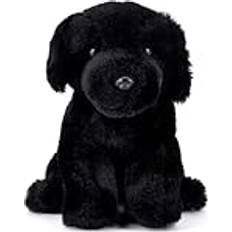 Zappi Co Buddy den svarta labradoren i plysch (20 cm) Trogen följeslagare, mjuk, behaglig, 100 % återvunnen hundkompisen