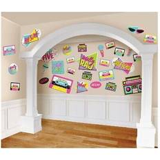 Red Decals & Wall Decorations Awesome Party Cutouts, 30 per Package