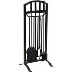 Svart Järn Eldstadverktyg Sats 27 x 75 x 31 cm