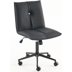 Ebern Designs Black Office Chairs Ebern Designs Annemijn Task 19.7" W x 19.7" D Office Chair