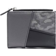 Wallets & Key Holders Dinamr Splicing Pu Material Womens Coin Wallet - Black