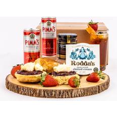 Pimm's Cornish Cream Tea For Two Hamper - Afternoon Tea Delivery - Standard Box