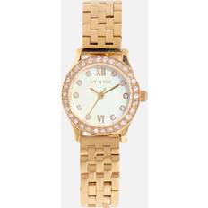 Ivy n Rox Klockor Ivy n Rox Glee damklocka guld/vit, 24mm