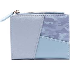 Wallets & Key Holders Dinamr Splicing Pu Material Womens Coin Wallet - Blue