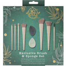 Grønne Makeupbørster So Eco Exclusive Brush & Sponge Set - Værdi